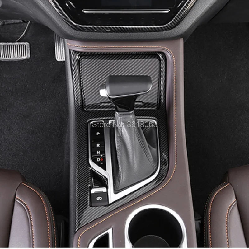 Для Changan CS35 Plus 2018 2019 ABS Хромированная Центральная коробка переключения передач
