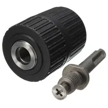 13MM Keyless Drill Chuck Adaptor with SDS Driller Fit Adaptor Tool Multifunction Household Drill Power Accessories