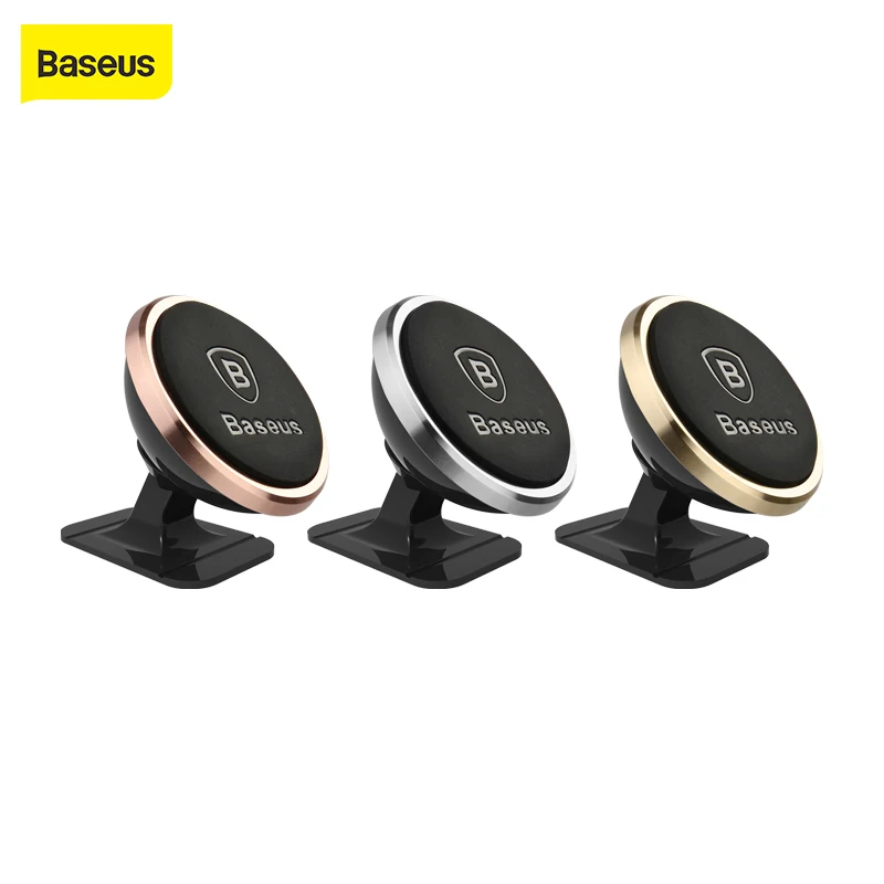 Baseus Universal Car Phone Holder 360 Degree GPS Magnetic Mobile For iPhone X Samsung Galaxy S9 Magnet holder stand | Мобильные