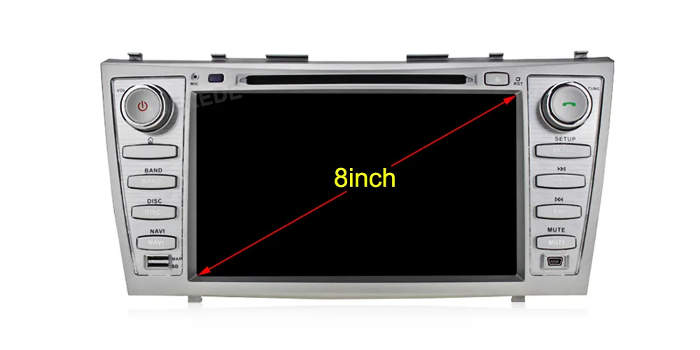 Discount PX5 Android 9.0 Car Multimedia Player 2 din car radio for toyota camry 2007 2008 2009-2011with navigation car stereo head unit 8