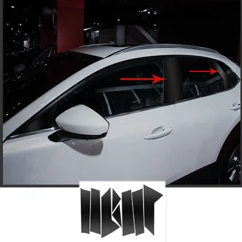 

For Mazda CX30 CX-30 2020 2019 Front Triangular Center Pillar C Pillar Protective Sticker Exterior Modification Car Decoration