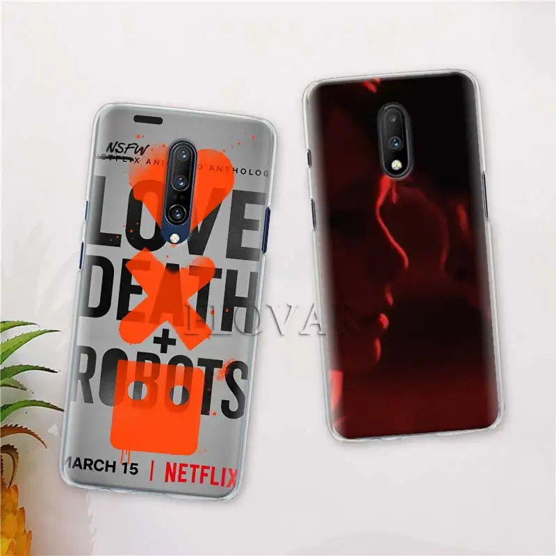 Чехлы для телефона с изображением роботов любви смерти ТВ шоу для Oneplus 7 7T Pro 7 Pro 5G 6 6T жесткий чехол