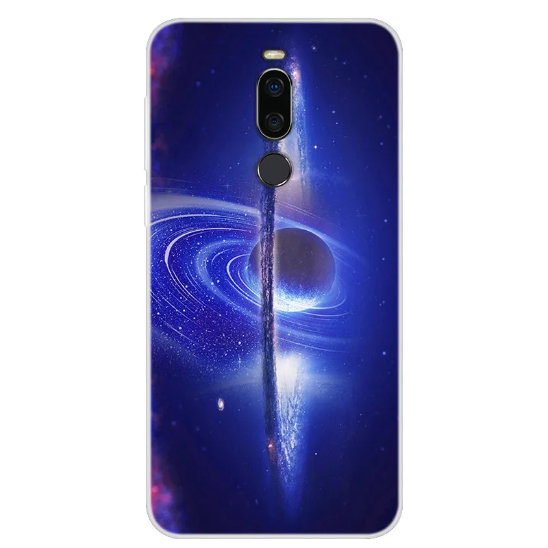 Silicone Case For Meizu X8 Phone Case Soft Space Art Print Back Cover For Meizu X 8 8X MeizuX8 Clear bumper Cases For Meizu X8 best meizu phone cases