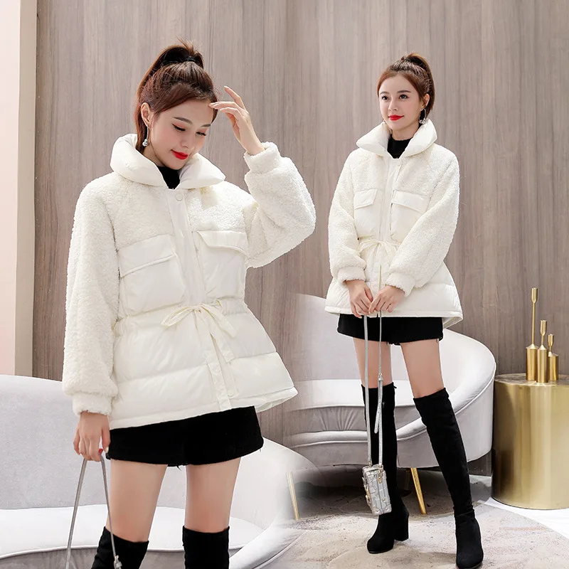 

Loose-Fit Slim Fit Slimming Casual Fashion Elegant Versatile by Age Cool Simple And Elegant Cotton-padded Clothes/Cotton Coat