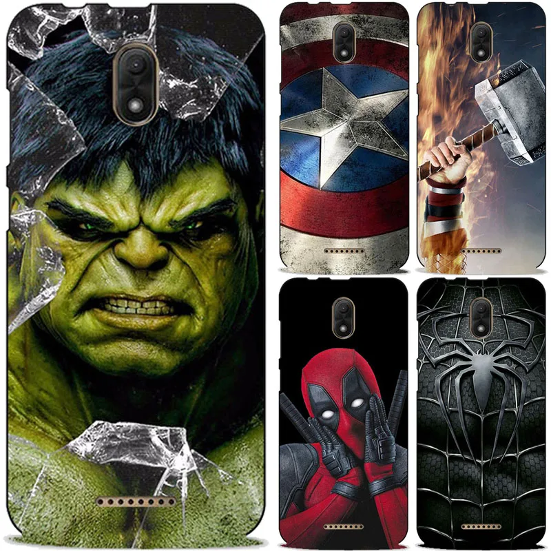 

Superhero Phone Case Cover For WIKO View XL Max Prime Superman Back Cover Bags For WIKO View Go Lite Wim Lite Fundas Shell
