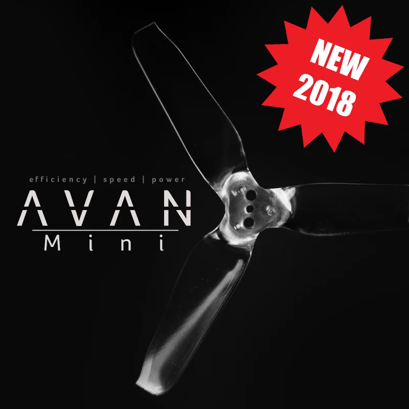 EMAX AVAN мини 3024 3X2.4X3 3-лопастной Пропеллер для RC FPV Racing Фристайл 3 дюймов дроны Замена