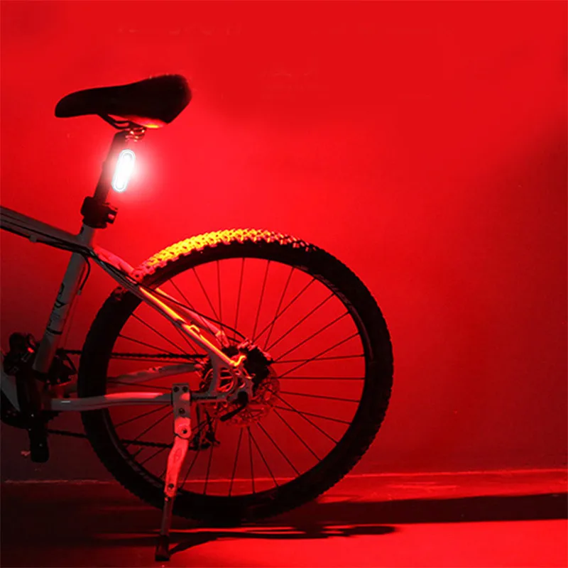 Задний фонарь для велосипеда Водонепроницаемая задняя фара светодиодная Usb заряжаемые ходовые огни для горного велосипеда велосипедный