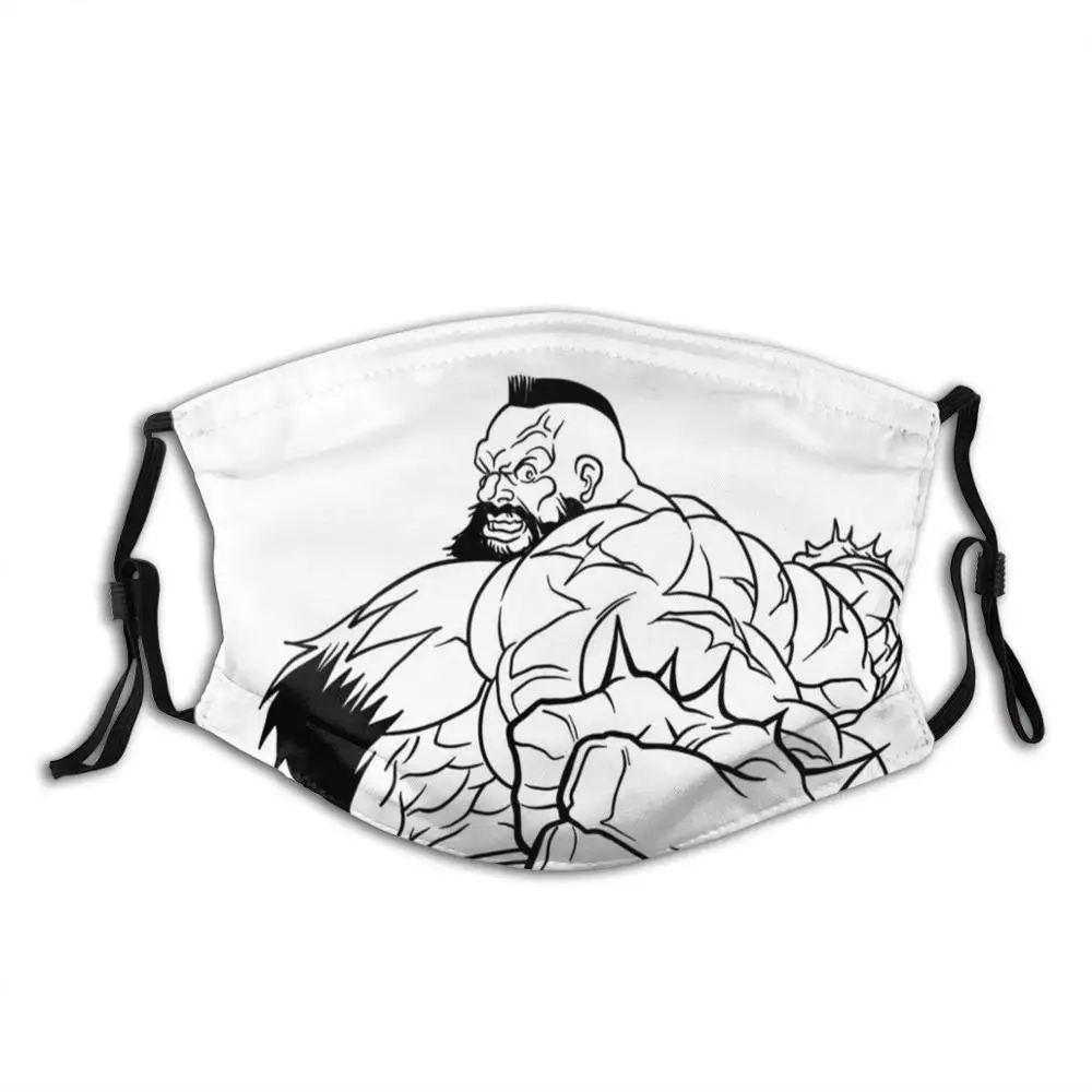 Уличный воин забавная крутая Тканевая маска Ryu Hadouken Ken Balrog Vega Akuma Chun Li Blanka Cammy Guile Sagat