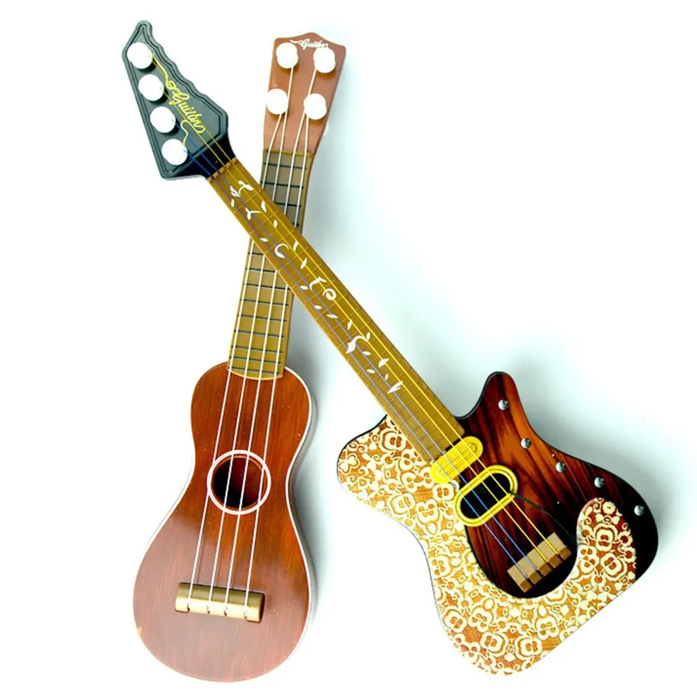 21 дюймов Гавайские гитары укулеле для начинающих Гавайи 4 струны нейлоновые струны для гитары Музыкальные игрушки для детей для девочек Рождественский подарок случайный