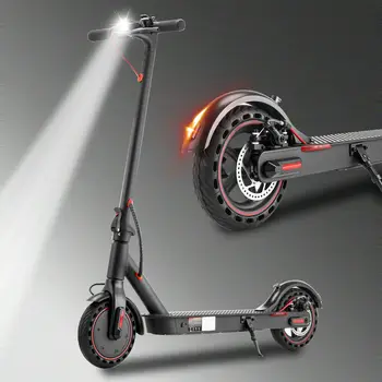 

iScooter Electric Scooter Smart Folding Adult Electric Scooter Electric Skateboard With LED light 2 Wheels Free shipping No Tax