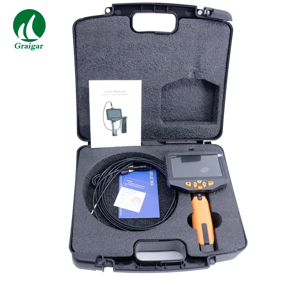 US $365.00 High Performance Digital Video Recording Endoscope NTS300 With 43 LCD Screen Dia 39mm 1M Inspection Tube
