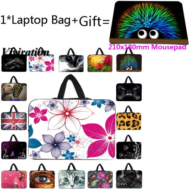 Для chuwi Hi12 LapBook samsung acer Macbook Pro 13 12 15 Женская мода рукав 11,6 10 14 17 17,3 сумка для ноутбука+ коврик для мыши