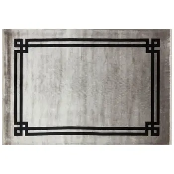 

Apex Classy 5 'x 8' Wool Grey Area Rug
