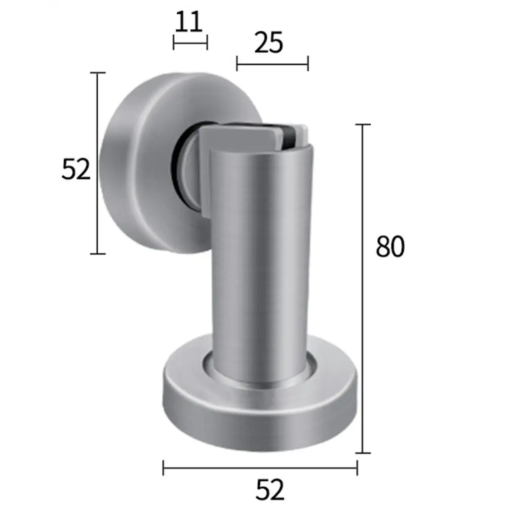 Magnetic Door Stopper Stainless Steel Holders Catch Floor Noiseless Doorstop инструменты