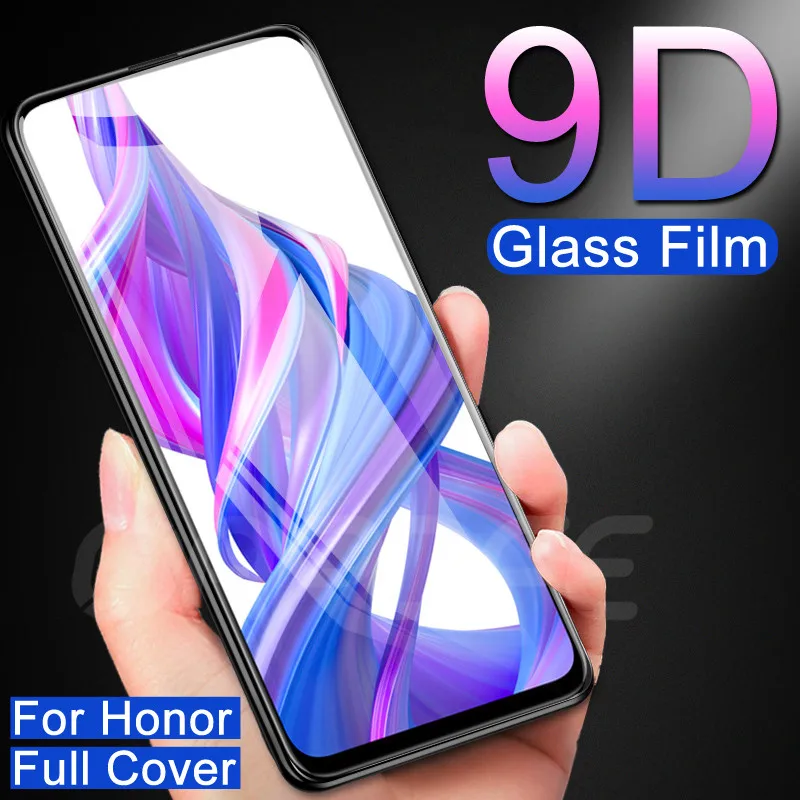 Защитное стекло закаленное для Huawei Honor 9X 8X 8A 8C 8S 20 Lite V20 9i 10i 20i|Защитные стёкла и