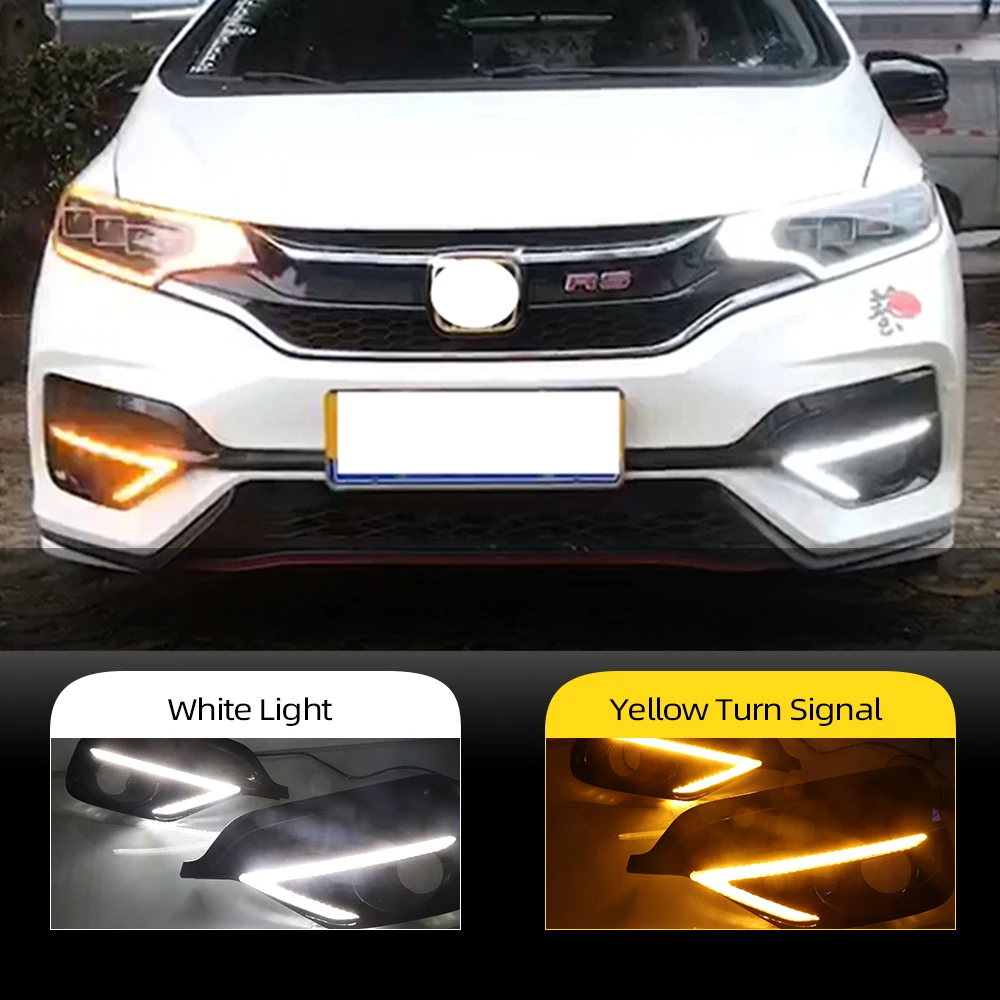 CSCSNL 2 шт. для Honda Fit Jazz Sport RS 2018 2019 реле сигнала поворота желтого цвета