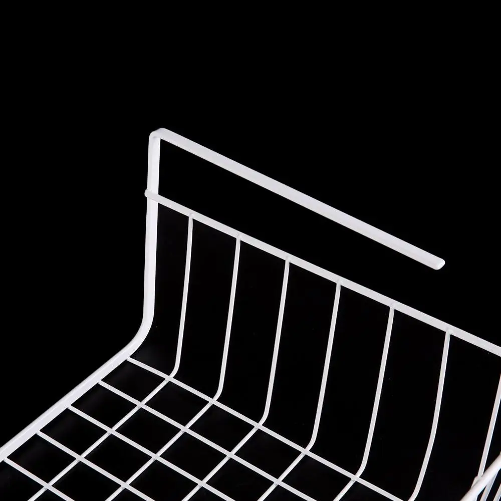 1 pcs Polyester Spandex Lightweight And Durable Design Suoerior Kitchen Under Shelf Storage Basket Metal Organiser Rack