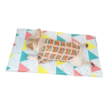 

1pc Summer Pets Cushion Pet Cooling Mat Summer Pets Gel Ice Pads Summer Cooling Cushion Sleeping Pad