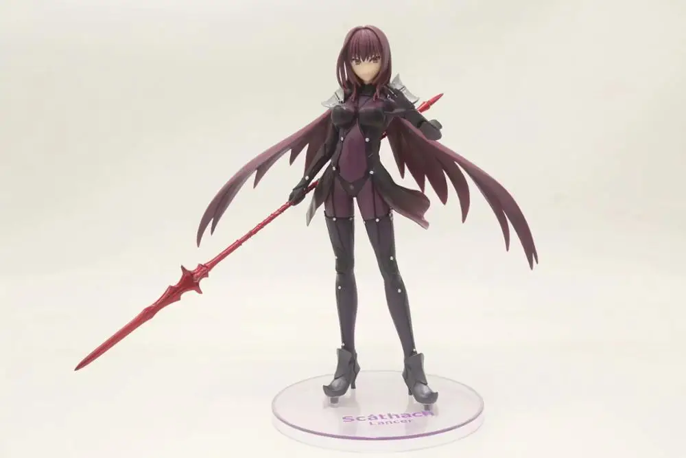 21 см Fate Grand Order FGO Fate Night Лансер скатах аниме фигурка ПВХ Новая коллекция Коллекция игрушечных фигурок - Цвет: without retail box