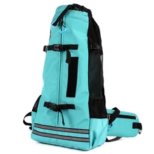 Милый рюкзак для домашних животных дышащая Сумка-переноска для собак для больших собак рюкзак с изображением бульдога Регулируемый дорожные сумки LXY9