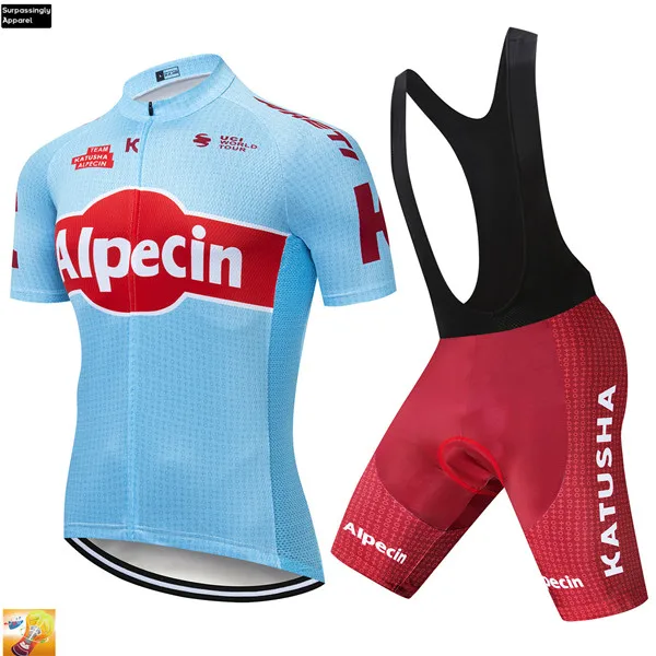 Команда Катюша PRO Велоспорт Джерси 9D гель велосипед шорты Костюм MTB Ropa Ciclismo мужские летние велосипедный майон Culotte одежда - Цвет: Picture Color
