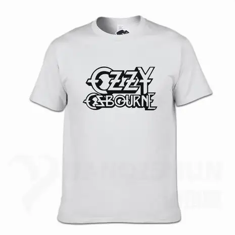 Новинка, Ozzy osborn, летние футболки, 16 цветов, мужские брендовые хип-хоп футболки с коротким рукавом, на заказ, с принтом Ozzy, панк-рок, футболки, Топ