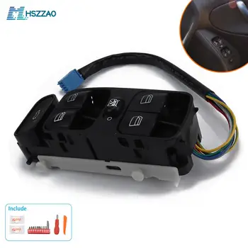 

Automobile Glass Lifter Switch Automobile Window Main Control Assembly For MERCEDES-BENZ OE:2038200110 2038210679+Tool kit