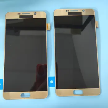 

Original With Burn For Samsung Note 5 LCD Display Touch Screen Digitizer For Samsung Galaxy Note 5 N920 used already No Frame