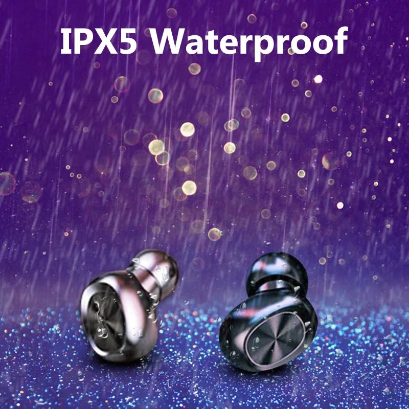 Bluetooth 5,0 беспроводная гарнитура 8D стерео музыкальные наушники IPX5 спортивные водонепроницаемые наушники с микрофоном для iphone xiaomi samsung