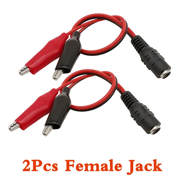 Clip a coccodrillo USB maschio e femmina 15 cm