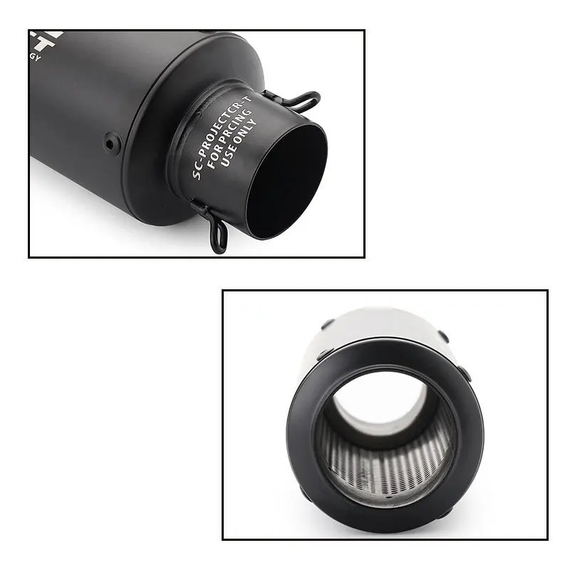 Универсальный 51 мм/60 мм мотоциклетные выхлопные Akrapovic SC/SG Escapamento Escape Moto глушитель для мотокросса труба для cb650f crf 230 xmax300