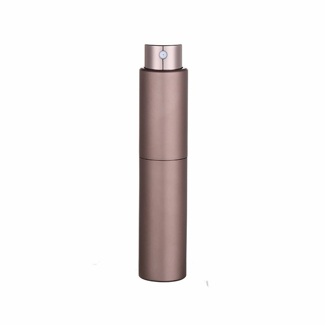 Travel Portable Aluminum Perfume Refillable Portable Spray Rotating Bottle Travel Empty Atomizer