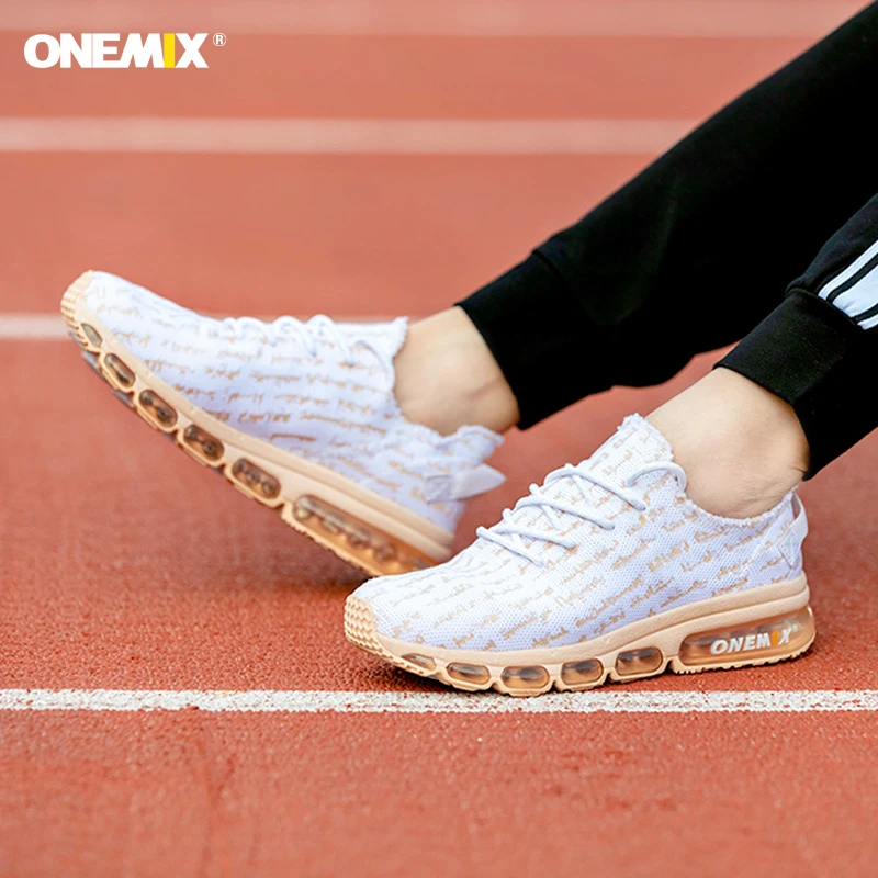 Кроссовки ONEMIX женские спортивные модная Уличная обувь с воздушной подушкой