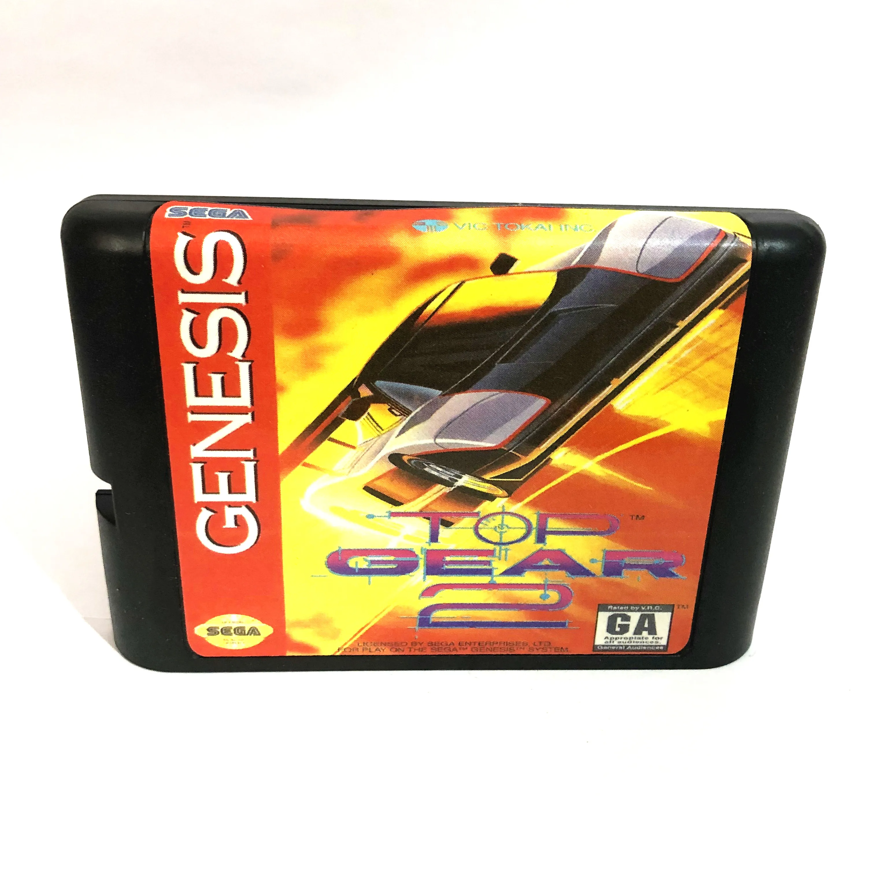 Top Gear 2 16 bit MD Game Card For Sega Mega Drive For Genesis