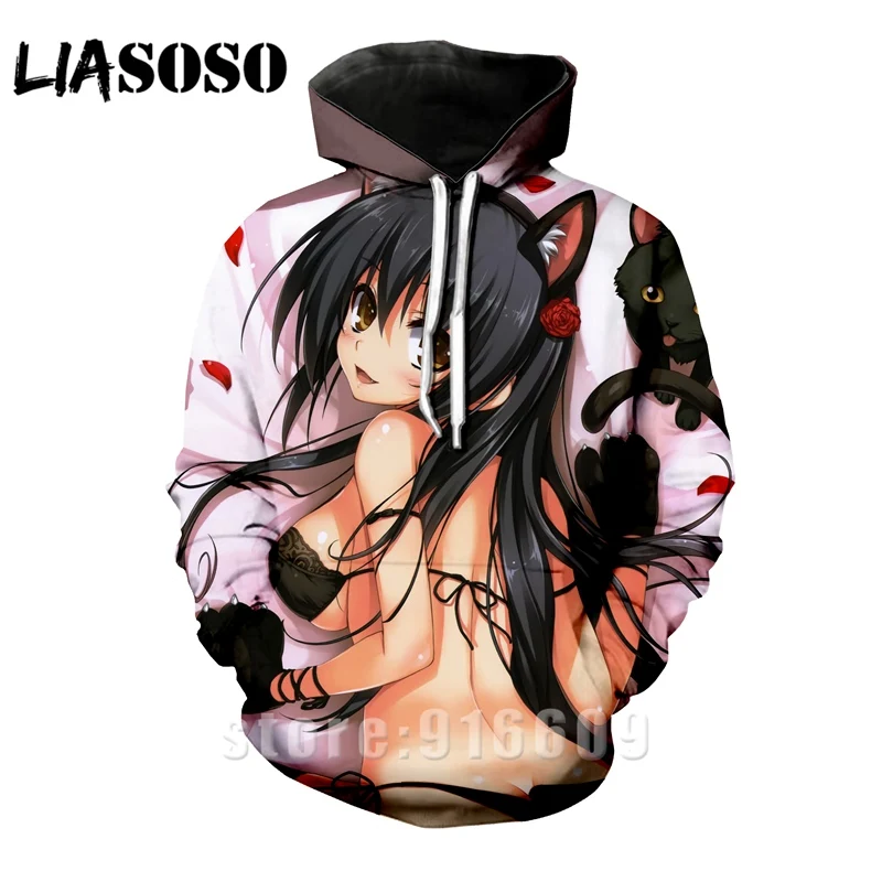 cat girl hoodie