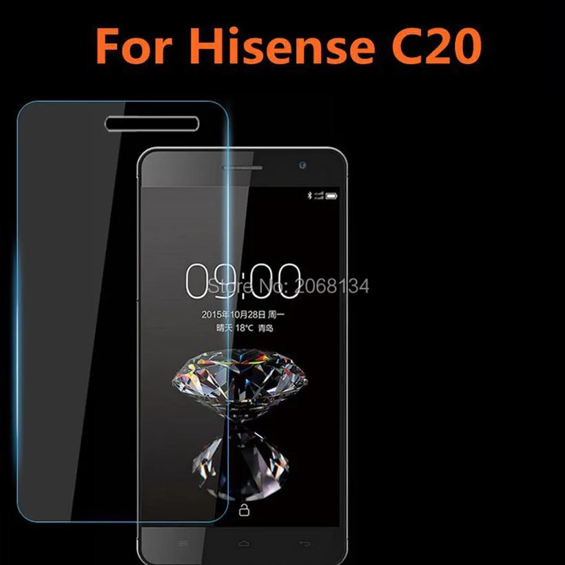 Закаленное стекло 9H для Hisense C20 2 шт. взрывозащищенная защитная пленка экрана C20S