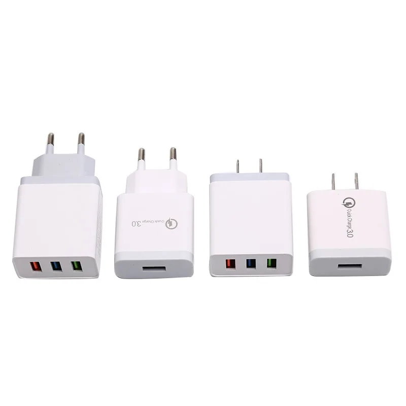 Universal Fast charger 18 W USB Quick charge 3.0 5V 3A High Rapid Wall Charger Adapter US/EU Mobile Phone | Мобильные телефоны и