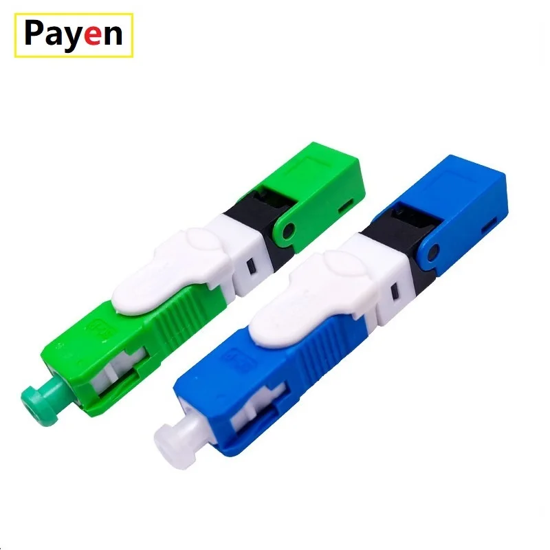 

Free Shipping 50/100/200 PCS FTTH ESC250D SC APC and SC UPC Single-Mode Fiber Optic Quick Connector