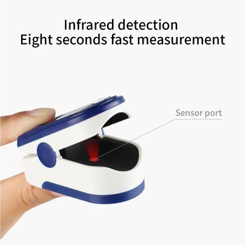 

Finger Oximeter LED Oximetro Home Family Blood Oxygen Heart Rate Monitor Health Digital Pulse Monitors Oximetro De Dedo Healthy
