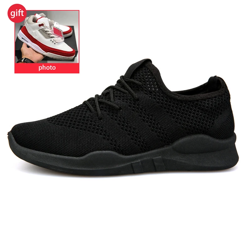 

2019 spring new men's sports shoes Korean version of lightweight running shoes mesh breathable casual shoes men's shoes