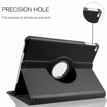 

Leather Case Rotating Faux Rotating Tablet Protective Cover for iPad 10.2 ND998