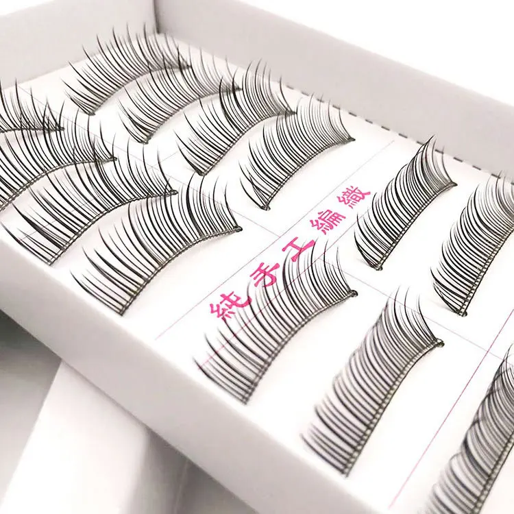 Shidi Prime натуральные длинные накладные ресницы 10-Pack телесный макияж Повседневная жизнь красивые ресницы 138