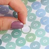 Ins color alpha numeric lovely girl sticker DIY scrapbooking happy planner creative junk magazine envelope sealing sticker ► Photo 2/5