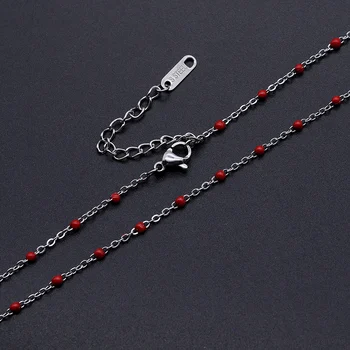 

5pcs/lot Stainless Steel Enamel ball Basic Necklaces Wholesale Jewelry Making Charms Top Quality Bracelet Making Charms