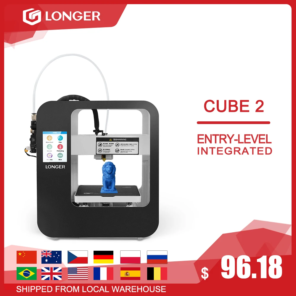 3D-принтер Longer Cube2 FDM Longer3d Impresora 3D Drucker | Компьютеры и офис