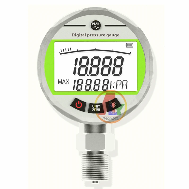 0-60Mpa electronic digital display pressure gauge for S90H common rail injector tester 0-800PSI pressure gauge for S60H