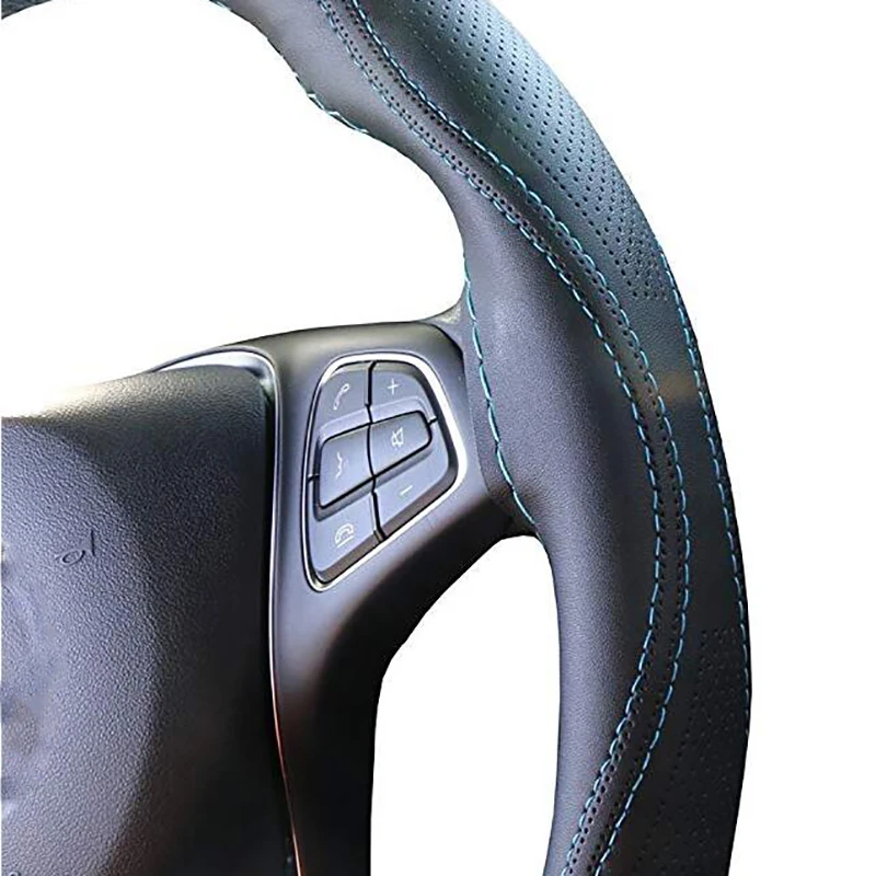 Steering Wheel Cover Car Steering Wheel Cover 38cm Three-dimensional Breathable Anti-slip