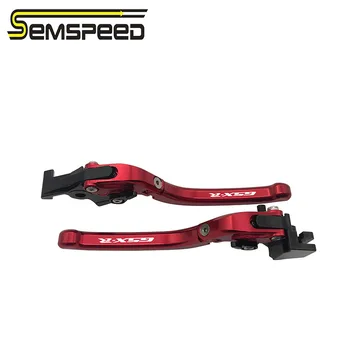 

GSXR LOGO Motorcycle CNC Foldable Brake Clutch Levers For Suzuki GSXR1000 GSXR600 GSXR750 2011-2018 2019 2020 GSX-R 600 750 1000