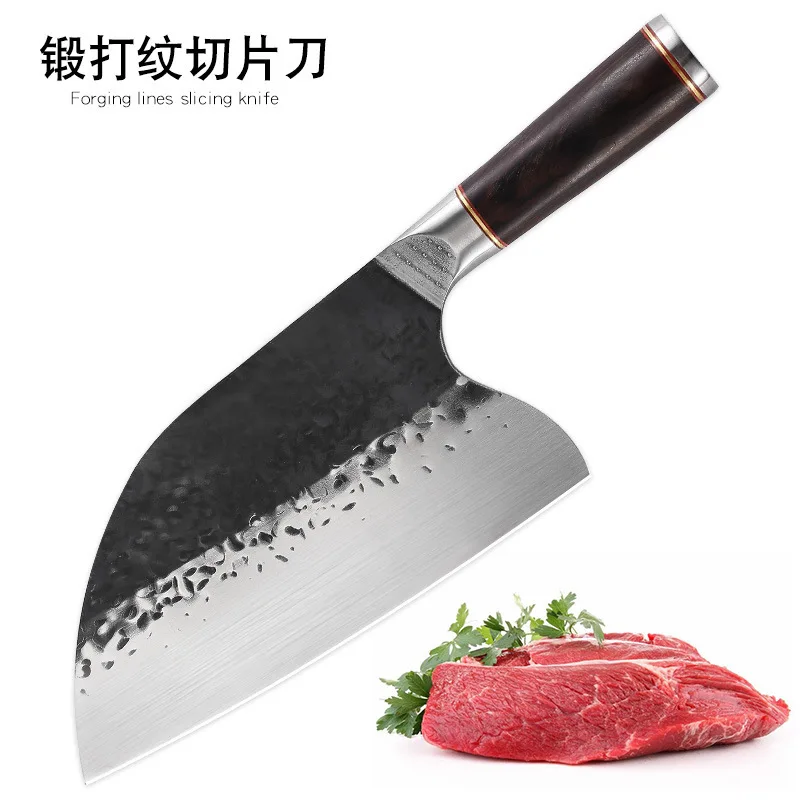 

Satin Cook Knife Cut Kitchen Knife Stainless Steel Section Knife Forging Stainless Steel Meat Cleaver