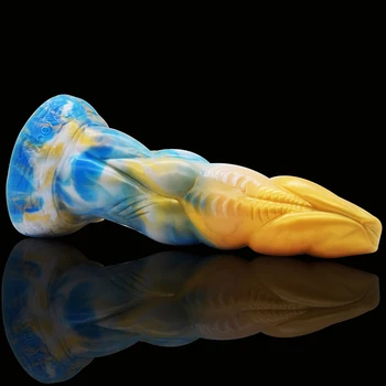New 4 Colors Dragon Dildo Realistic Penis Silicone Fetish Orgasm Erotic Anal Masturbators For Women Suction Cup Fantasy Dildo 2
